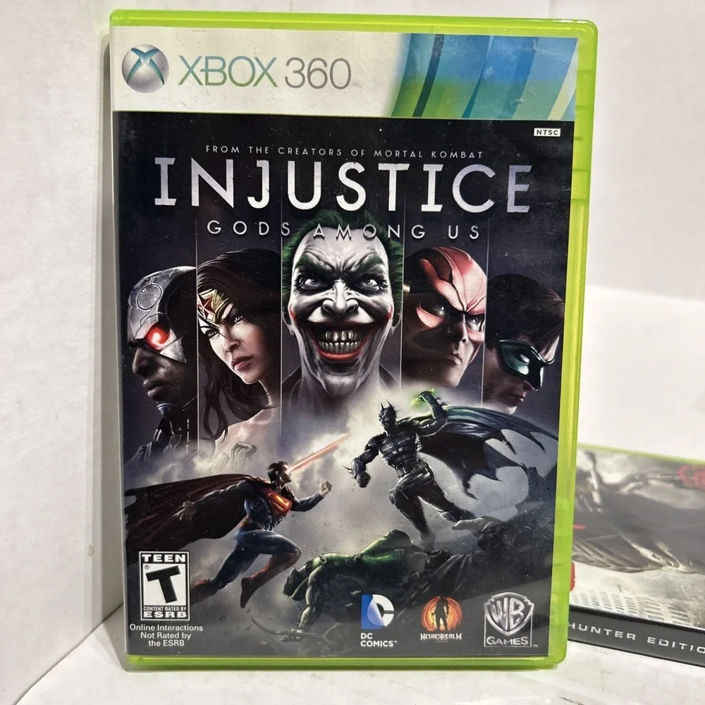 Microsoft Xbox 360‎ Video Game Lot Crysis, Tomb Raider, Farcry, Injustice